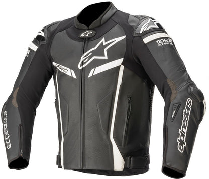 Кожено мото яке ALPINESTARS GP PRO V2 TECH-AIR BLACK/WHITE