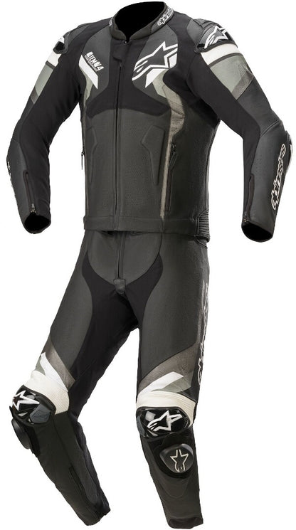 КОЖЕН ЕКИП ALPINESTARS ATEM V4 BLACK/GREY/WHITE 2PC