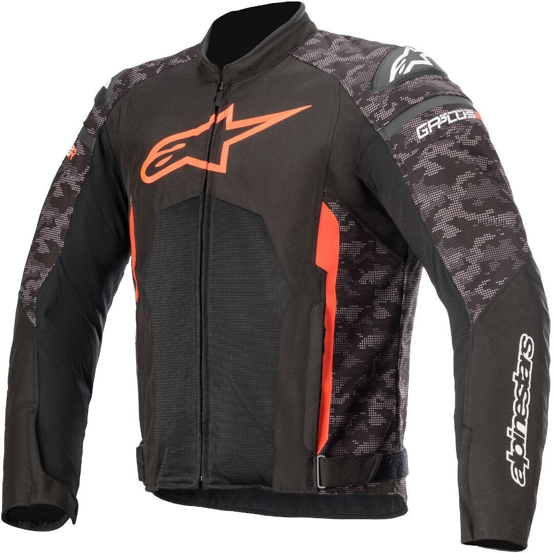 Текстилно мото яке ALPINESTARS T-GP PLUS R V3 AIR BLACK/CAMO/FLUO RED