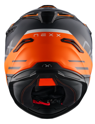 Адвенчър каска NEXX Y.TRAVL QUEST ORANGE MATT