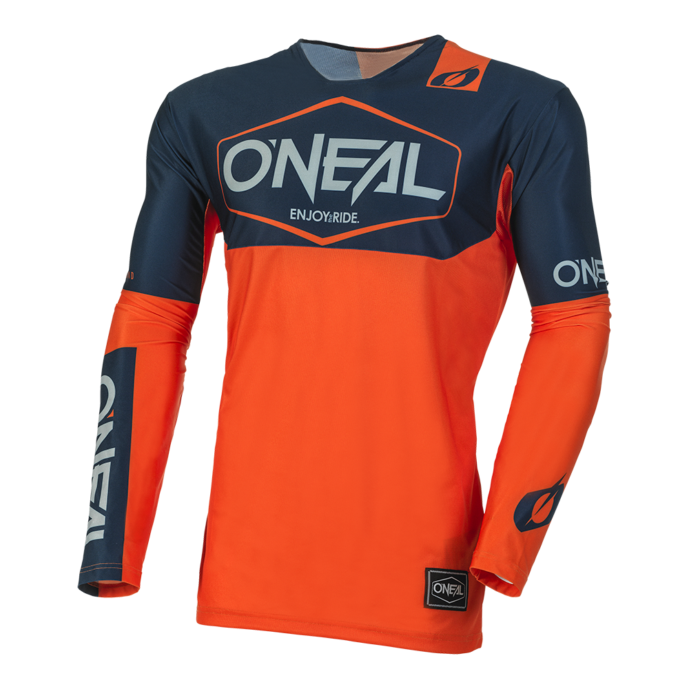 Мотокрос блуза O'NEAL MAYHEM HEXX BLUE/ORANGE V.24