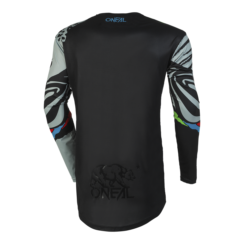 Детска мотокрос блуза O'NEAL MAYHEM WILD V.23 BLACK/GRAY