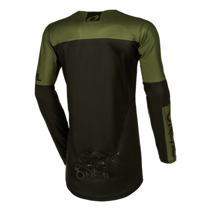 Мотокрос блуза O'NEAL MAYHEM HEXX BLACK/GREEN V.24