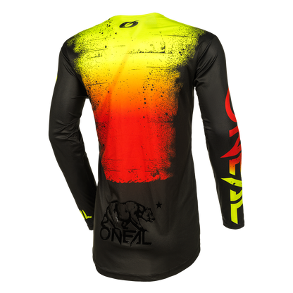 Мотокрос блуза O'NEAL MAYHEM SCARZ BLACK/RED V.24