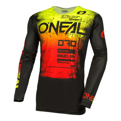 Мотокрос блуза O'NEAL MAYHEM SCARZ BLACK/RED V.24