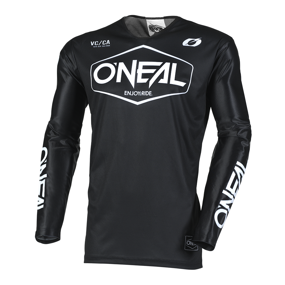 Мотокрос блуза O'NEAL MAYHEM HEXX BLACK/WHITE V.25