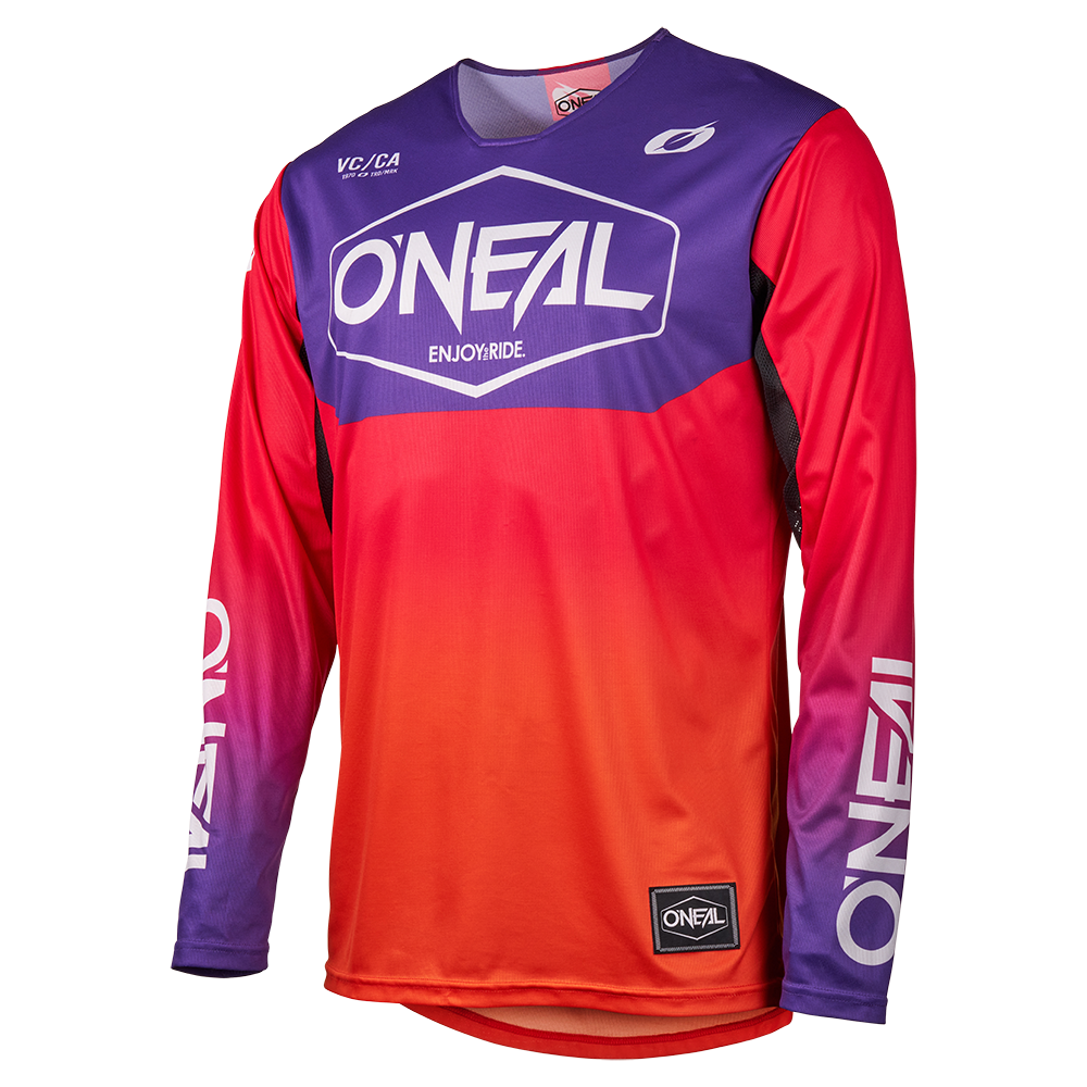 Мотокрос блуза O'NEAL MAYHEM HEXX ORANGE/PURPLE V.26