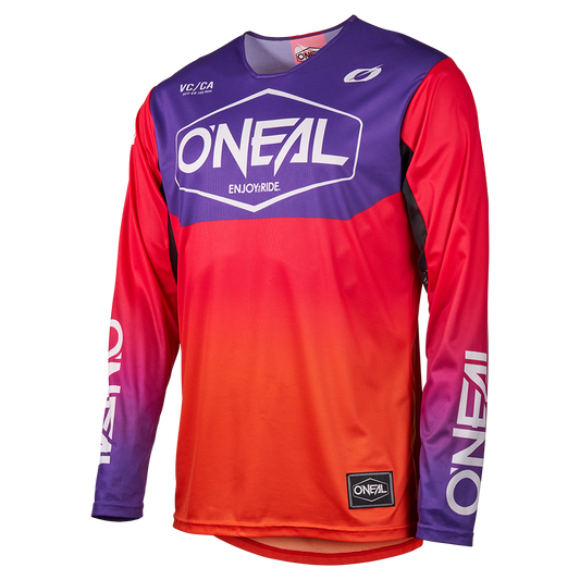 Мотокрос блуза O'NEAL MAYHEM HEXX ORANGE/PURPLE V.26