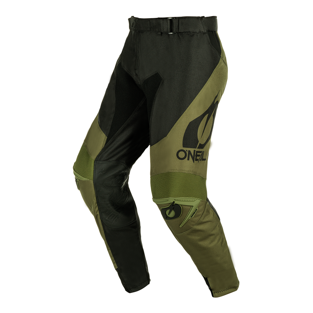 Мотокрос брич O'NEAL MAYHEM HEXX BLACK/GREEN V.24