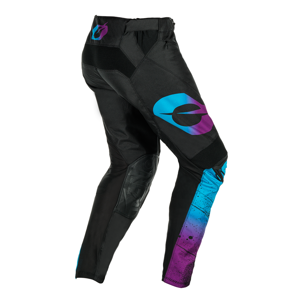 Мотокрос брич O'NEAL MAYHEM SCARZ BLACK/BLUE V.24