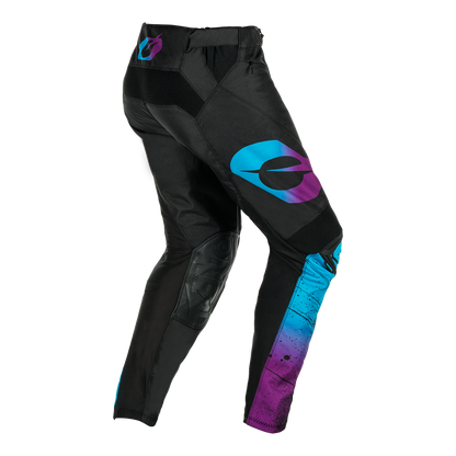 Мотокрос брич O'NEAL MAYHEM SCARZ BLACK/BLUE V.24