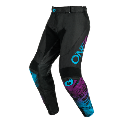 Мотокрос брич O'NEAL MAYHEM SCARZ BLACK/BLUE V.24