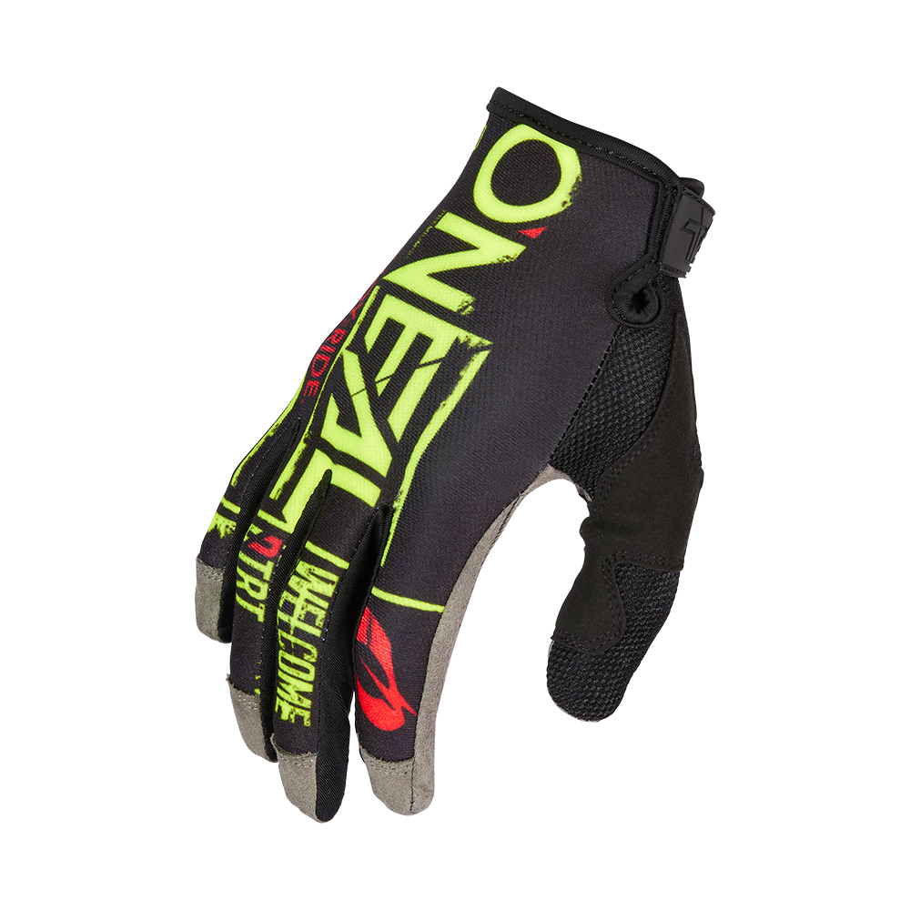 Мотокрос ръкавици O'NEAL MAYHEM ATTACK V.23 BLACK/NEON YELLOW