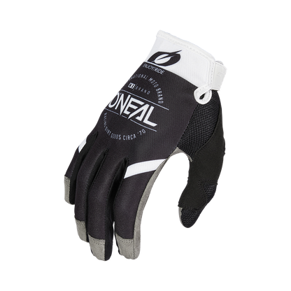 Мотокрос ръкавици O'NEAL MAYHEM BRAND V.23 BLACK/WHITE