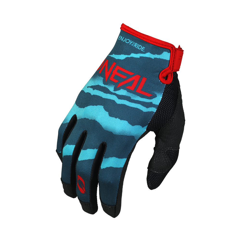Мотокрос ръкавици O'NEAL MAYHEM WILD BLUE/RED DS V.25