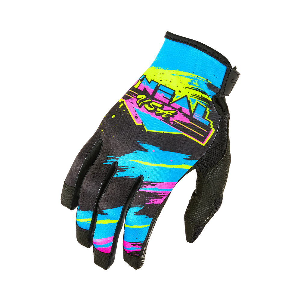 Мотокрос ръкавици O'NEAL MAYHEM RESEDA DS BLACK/NEON YELLOW V.26