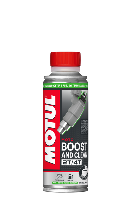 MOTUL BOOST AND CLEAN MOTO - 0.200L