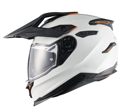 Адвенчър каска NEXX Y.TRAVL PLAIN WHITE