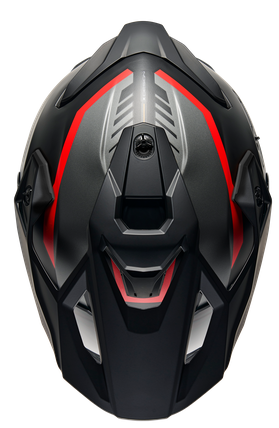 Адвенчър каска NEXX Y.TRAVL QUEST BLACK RED