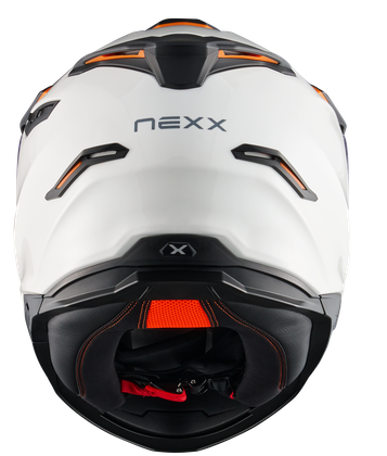 Адвенчър каска NEXX Y.TRAVL PLAIN WHITE