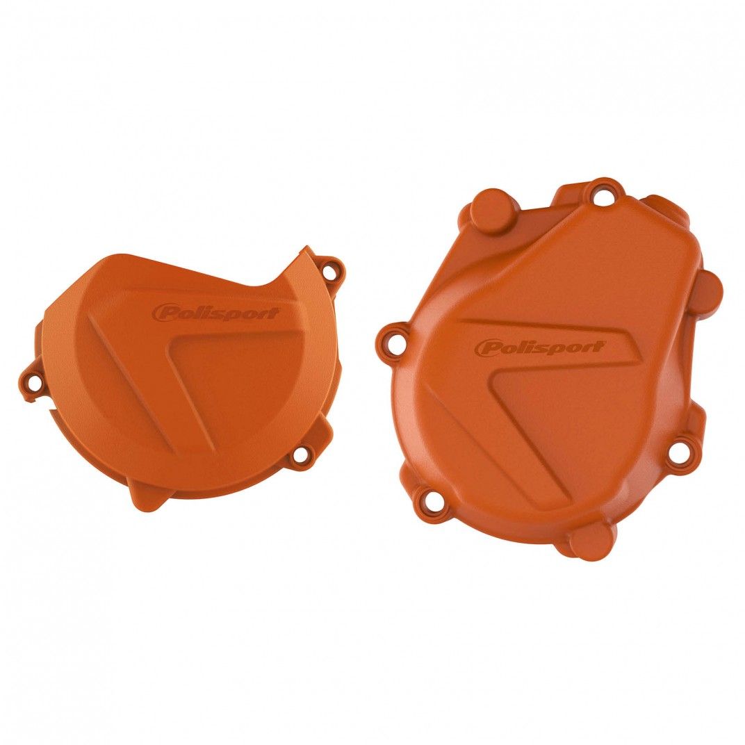 Комплект предпазители за двигател KTM SXF/XC-F 450 2016 - HUSQ FC450 2016-18 ORANGE
