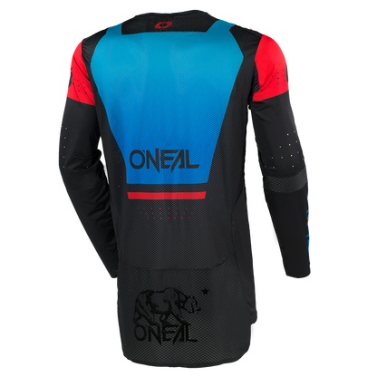 Мотокрос блуза O'NEAL PRODIGY FIVE FOUR BLACK/BLUE V.25