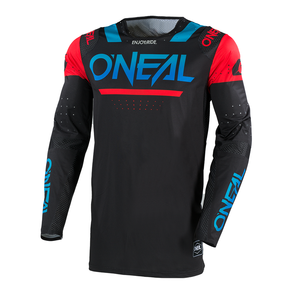 Мотокрос блуза O'NEAL PRODIGY FIVE FOUR BLACK/BLUE V.25