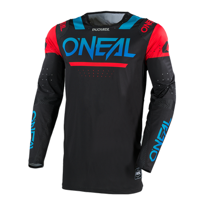 Мотокрос блуза O'NEAL PRODIGY FIVE FOUR BLACK/BLUE V.25