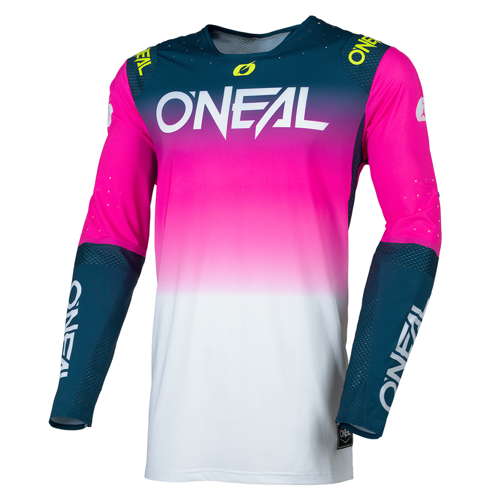 Мотокрос блуза O'NEAL PRODIGY FIVE FIVE NAVY BLUE/WHITE/PINK V.26