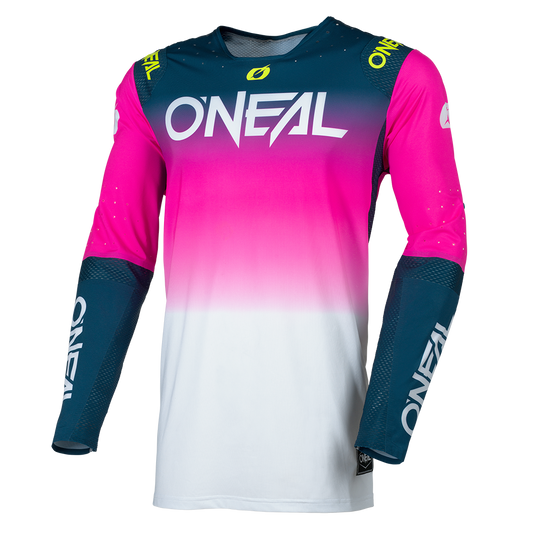 Мотокрос блуза O'NEAL PRODIGY FIVE FIVE NAVY BLUE/WHITE/PINK V.26