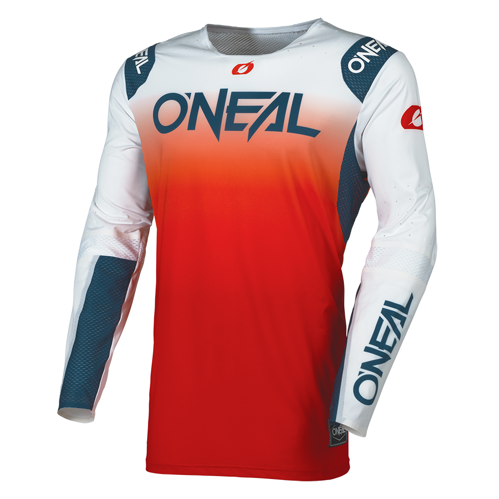 Мотокрос блуза O'NEAL PRODIGY FIVE FIVE RED/ORANGE/NAVY BLUE V.26
