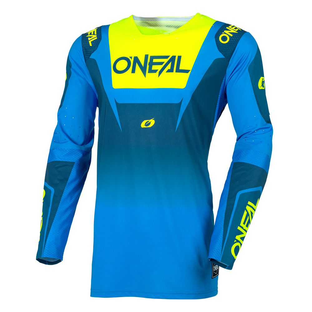 Мотокрос блуза O'NEAL PRODIGY FIVE FIVE BLUE/NEON YELLOW V.26