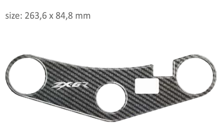 Протектор за трипътник PPSK9P/PR3147 KAWASAKI ZX6R 2000-2002г.
