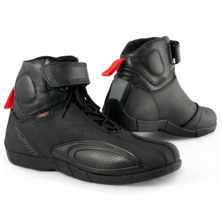Мото боти A-PRO PUSHER BLACK