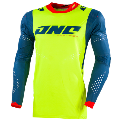Детска мотокрос блуза ONE INDUSTRIES X-197 NEON NAVY