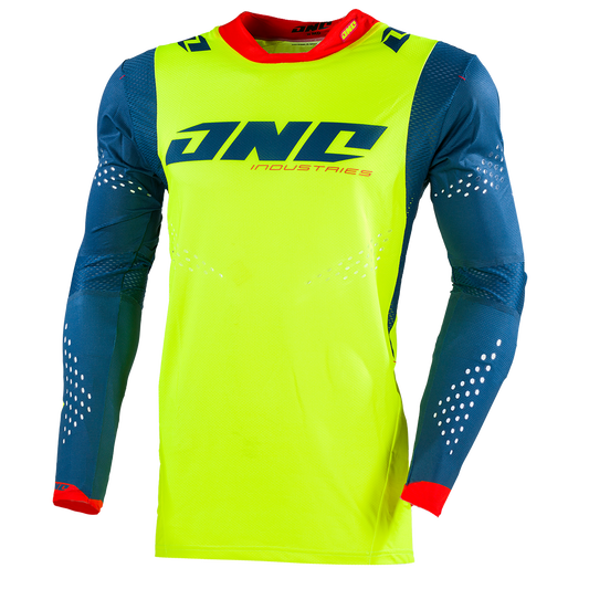 Детска мотокрос блуза ONE INDUSTRIES X-197 NEON NAVY