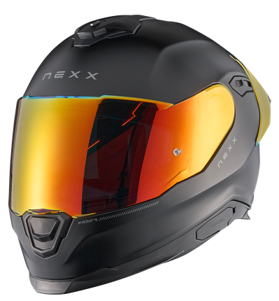 Каска NEXX Y100R SUBSONIC BLACK RED MATT