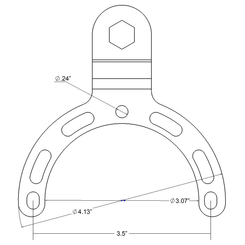 Мото стойка за телефон RAM-MOUNTS X-Grip B-410-A-UN10BU с монтиране на резервоар.