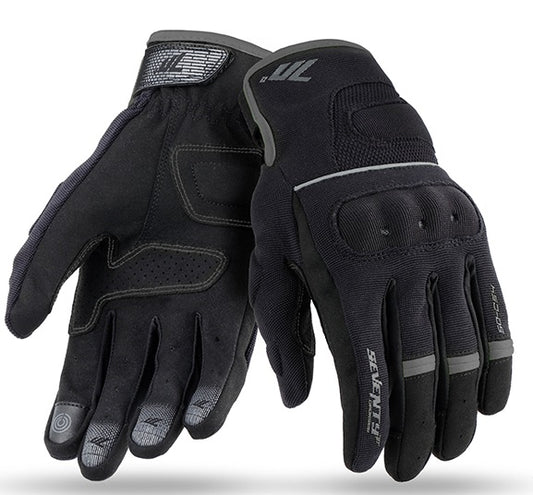 Текстилни ръкавици 70 DEGREES SUMMER URBAN BLACK/GREY