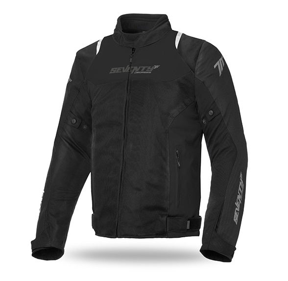 Текстилно мото яке 70 DEGREES SUMMER RACING BLACK