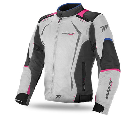 ДАМСКО ТЕКСТИЛНО МОТО ЯКЕ SEVENTY SD-JR49 ICE/BLUE/PINK