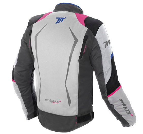 ДАМСКО ТЕКСТИЛНО МОТО ЯКЕ SEVENTY SD-JR49 ICE/BLUE/PINK