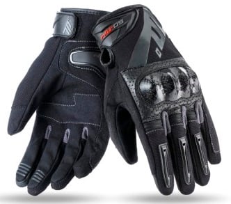 Текстилни ръкавици 70 DEGREES SUMMER NAKED BLACK/GREY