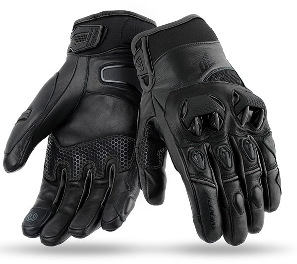 Кожени ръкавици 70 DEGREES WINTER URBAN BLACK