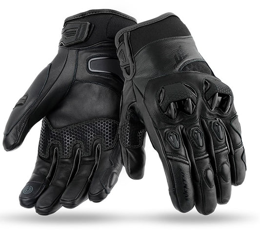 Кожени ръкавици 70 DEGREES WINTER URBAN BLACK