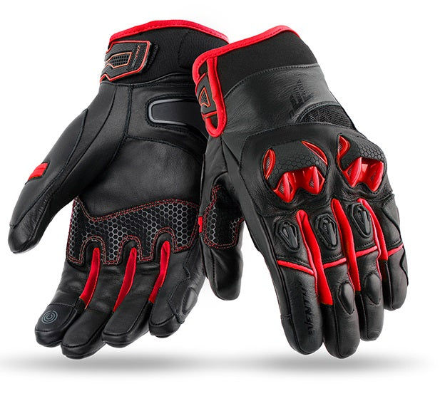 КОЖЕНИ РЪКАВИЦИ 70 DEGREES WINTER URBAN BLACK/RED