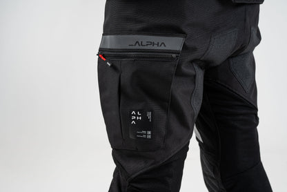Текстилен мото панталон SHIMA ALPHA BLACK