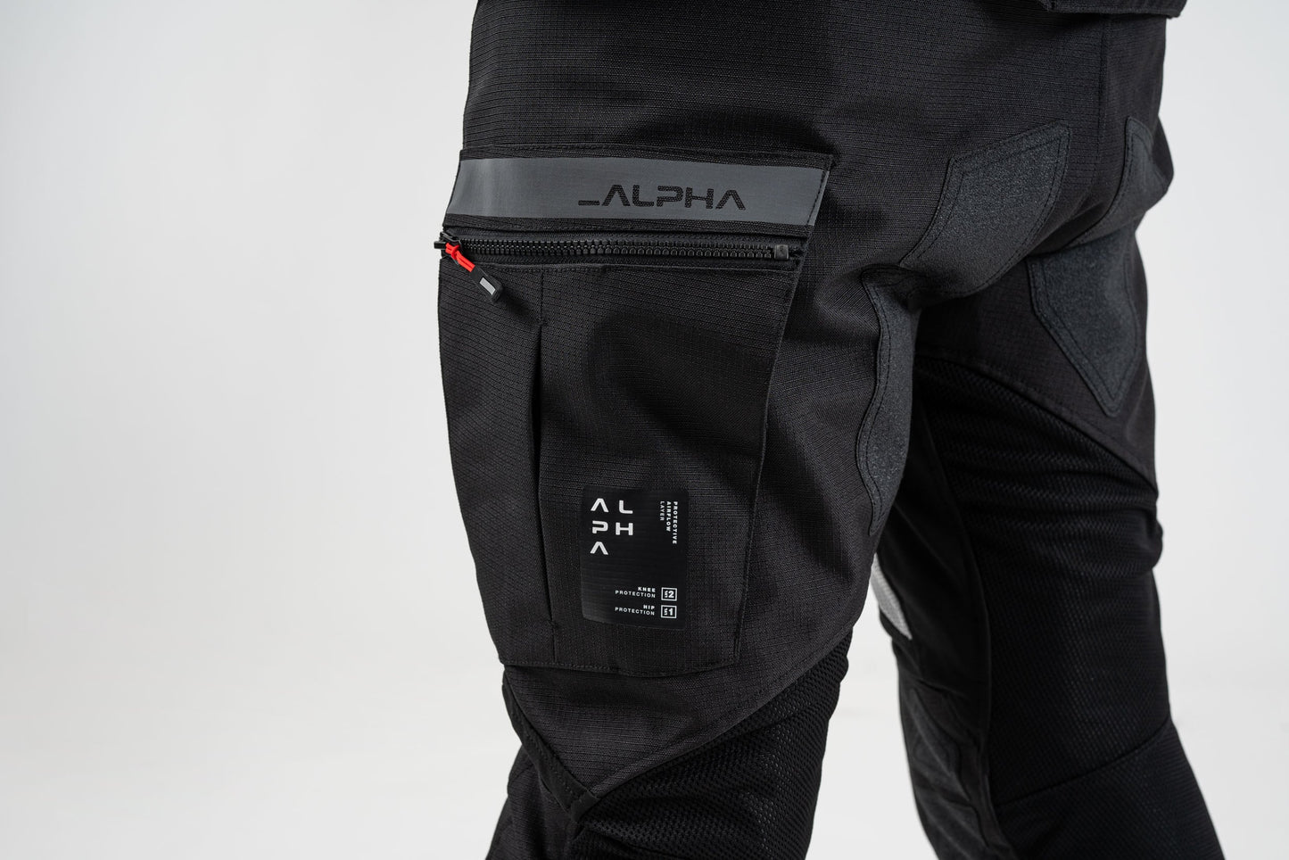 Текстилен мото панталон SHIMA ALPHA FLUO