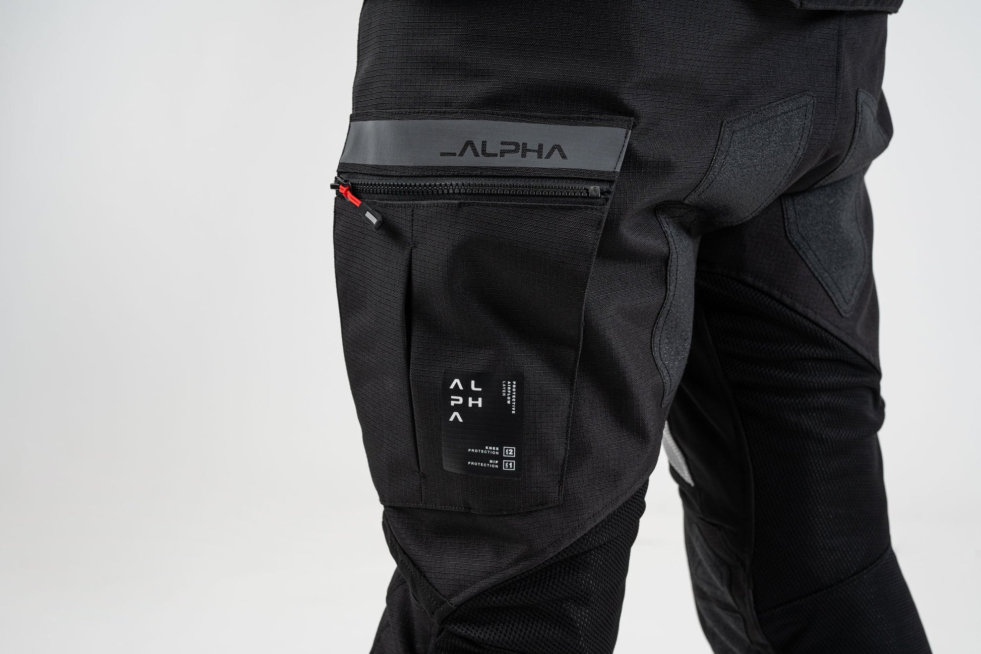 Текстилен мото панталон SHIMA ALPHA FLUO