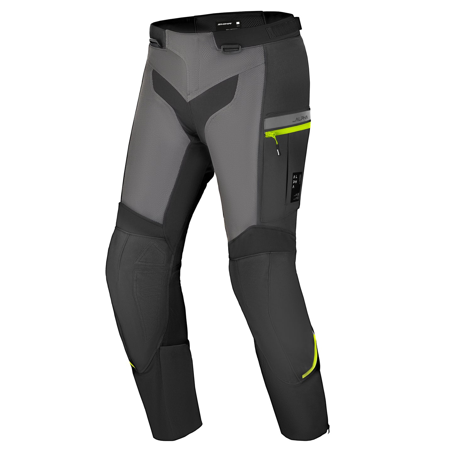 Текстилен мото панталон SHIMA ALPHA FLUO
